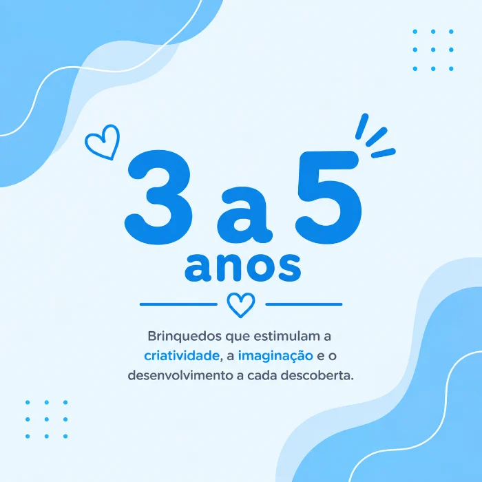 3 a 5 anos