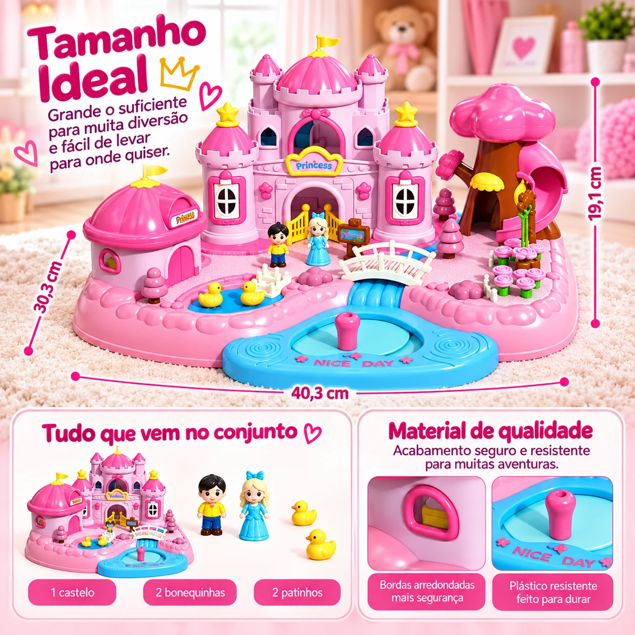 BellaMagic™ – Castelo Mágico das Princesas — imagem 6