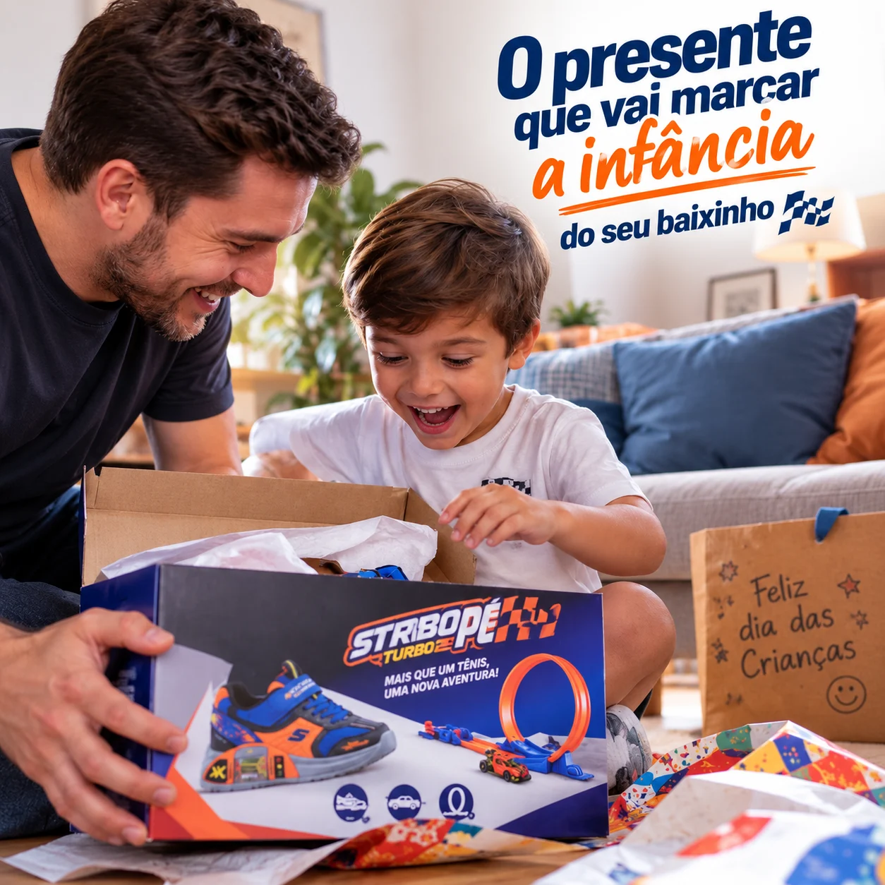 TurboPé© – Tênis com Garagem de Carrinho + Pista Radical — imagem 4