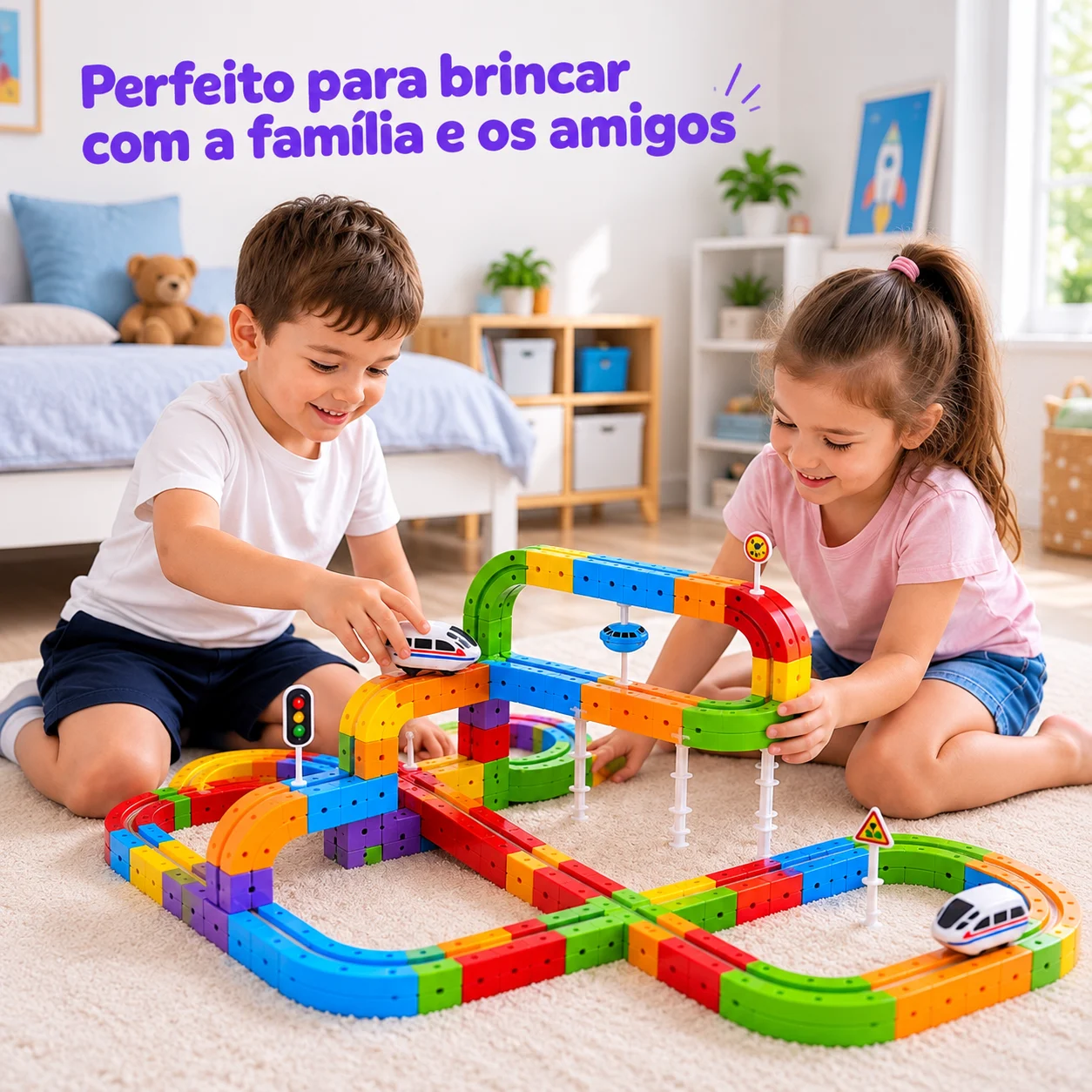 MagneticTrain™ – Pista Magnética de Aventuras — imagem 3