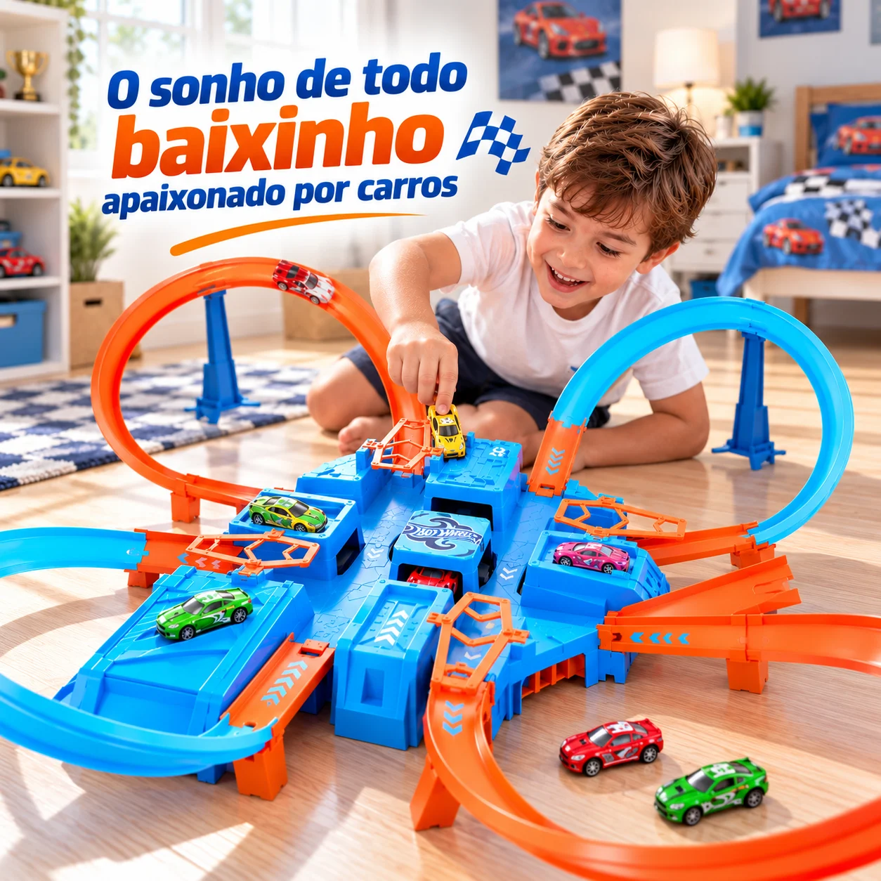 TurboCar™ – Mega Pista Radical | 3 Carrinhos — imagem 2