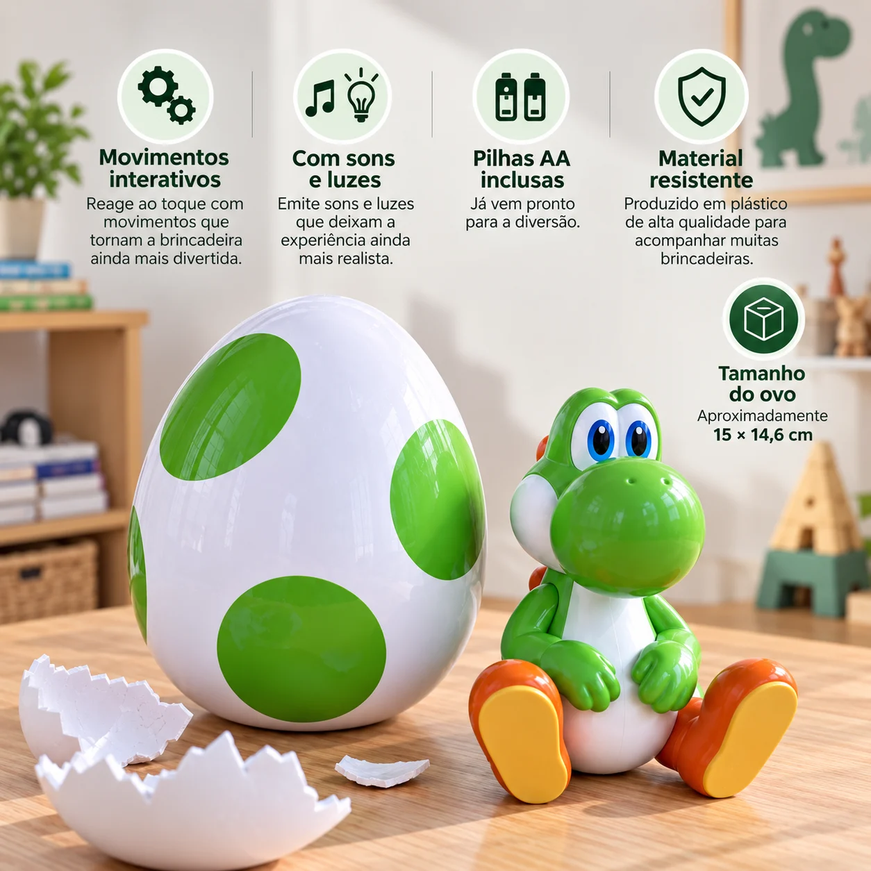 YoshiEgg™ — Ovo de Dinossauro Divertido — imagem 4