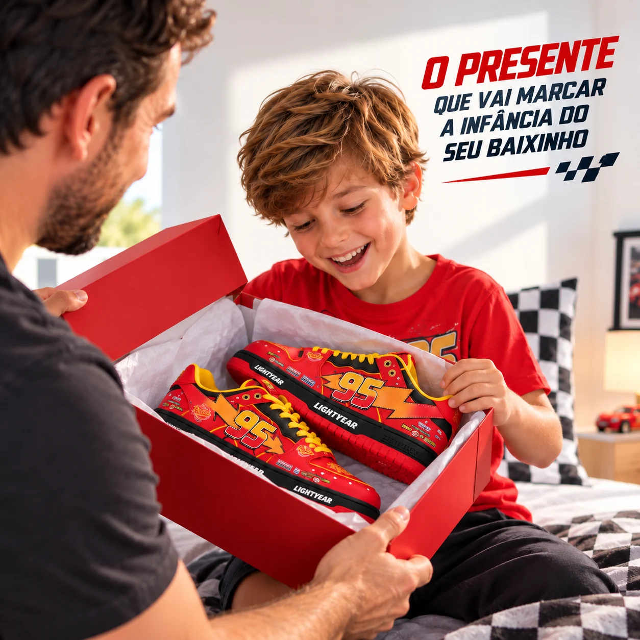Turbo95© – Tênis Infantil Radical | Nome Personalizado — imagem 2