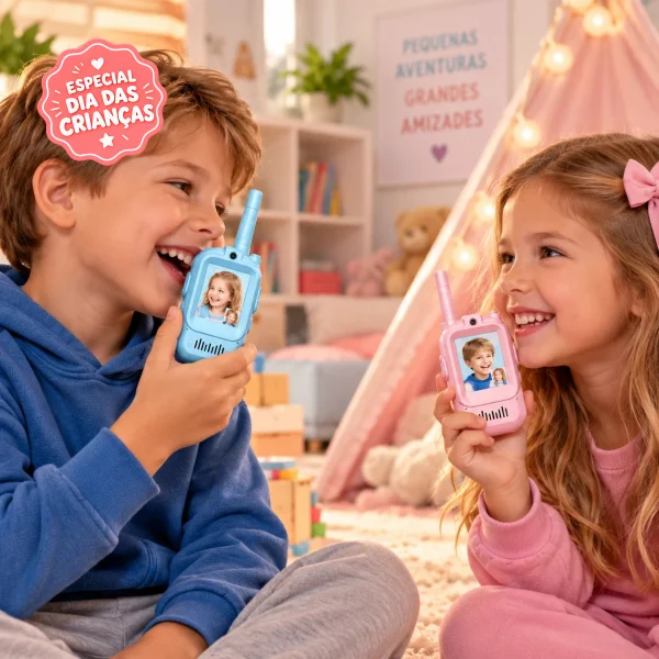 Walkie Talkie Infantil - Comunicação e Diversão